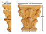 CAPITELLO LEGNO FAGGIO W105xH110xD36- W125xH125xD36- W145xH150xD44- W160xH165xD50- W190xH190xD56- W215xH215xD62 prodotto da PRU - immagine 3