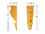 CAPITELLO LEGNO FAGGIO W60xH210xD60- W75xH265xD75- W90xH320xD90- W120xH400xD120 prodotto da PRU - immagine 4