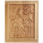 Pannello Figurativo Legno Rovere w265xh325xd20  Pru
