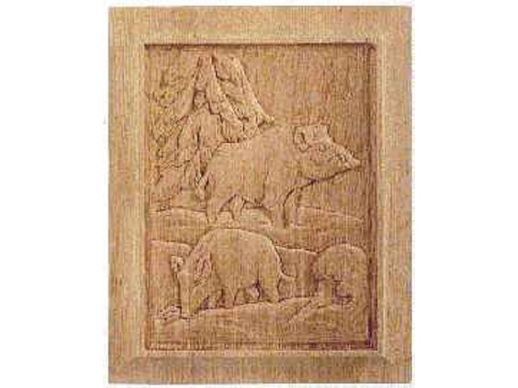 prumf763bu.jpg Pannello Figurativo Legno Rovere w265xh325xd20 Pru - immagine 1