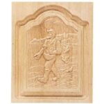 Pannello Figurativo Legno Rovere w305xh395xd20  Pru