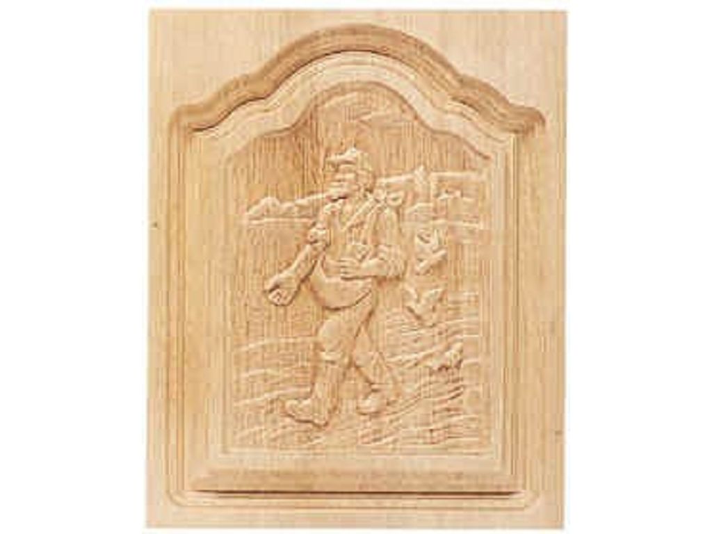 prumf787bu.jpg Pannello Figurativo Legno Rovere w305xh395xd20 Pru - immagine 1