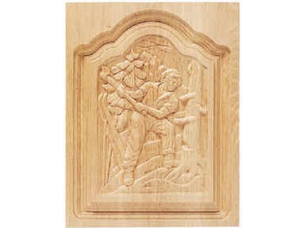 prumf790b.jpg Pannello Figurativo Legno Rovere w305xh395xd20 Pru - immagine 1
