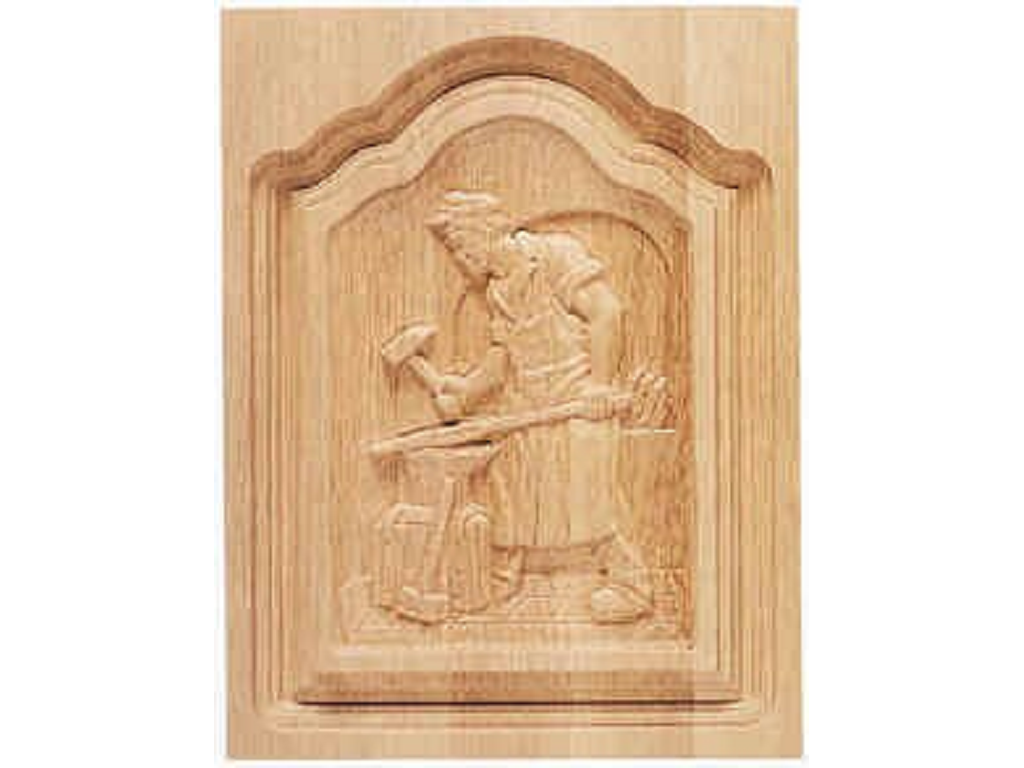 prumf794bu.png Pannello Figurativo Legno Rovere w305xh395xd20 Pru - immagine 1