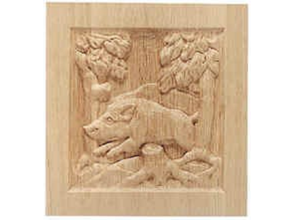 prumf798bu.png Pannello Figurativo Legno Rovere w340xh360xd20 Pru - immagine 1