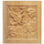 Pannello Figurativo Legno Rovere w340xh360xd20  Pru