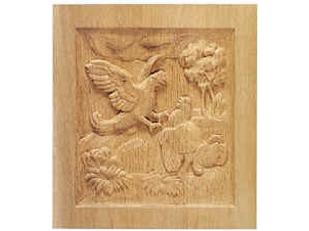 prumf807bu.png Pannello Figurativo Legno Rovere w340xh360xd20 Pru - immagine 1