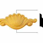 Modello Conchiglia Legno Faggio w145xh55xd22  Pru