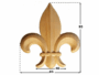 MODELLO GIGLIO LEGNO BETULLA W65xH75xD7-W85xH95xD7-W50xH55xD7 -W1100xH125xD7 prodotto da PRU - immagine 3