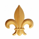 MODELLO GIGLIO LEGNO BETULLA W65xH75xD7-W85xH95xD7-W50xH55xD7 -W1100xH125xD7 prodotto da PRU