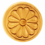 ROSETTA ROTONDA LEGNO FAGGIO W100xH100xD7-W80xH80xD7-W70xH70xD6 -W60xH60xD6 -W50xH50xD6  PRU
