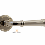 Maniglia Borbone Rosetta Tonda d.50x10h+Molle Bocchetta Foro Chiave Ocl | Salice Paolo