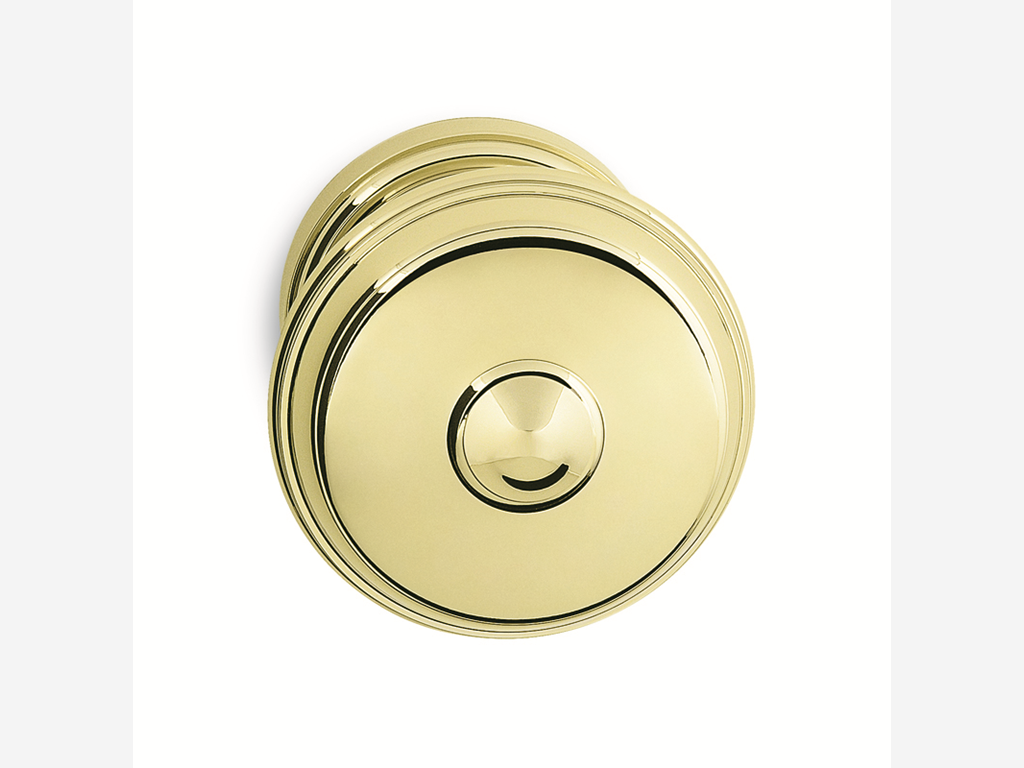 pss2700ol.png Pomolo Fisso/Girevole Tudor d.60x62h Rosetta d.50x10h Ol | Salice Paolo - immagine 1