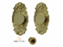 Maniglia Incasso Tonda Porta Scorrevole modello Kiev d.64x124/48 Senza Foro Chiave varie finiture | Salice Paolo - immagine 2