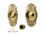Maniglia Incasso Tonda Porta Scorrevole modello Kiev d.64x124/48 con Nottolino varie finiture | Salice Paolo - immagine 3