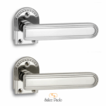 MANIGLIA DECO ROSETTA SEMIOVALE d.42x57x6h FORO CHIAVE prodotto da SALICE PAOLO