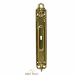 Maniglia Incasso Ovale Porta Scorrevole modello Orleans mm.43x275h con Foro Chiave varie finiture | Salice Paolo