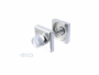 Nottolino WC Q6 Gela Rosetta Quadra mm.50x50x6h varie finiture | Ento