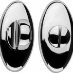 Nottolino WC Q6 Apriti Q6 Rosetta Ovale d.70x36 Cromo Lucido |  Kleis