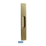 Maniglia Incasso Rettangolare Porta Scorrevole modello bordo quadro mm.40x252 Senza Foro Chiave OLV | Reguitti