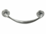 Maniglione SUN20 Spostato Interasse 200 con Rosette mm.245x51h OCS-Cromo Satinato | Reguitti - immagine 2