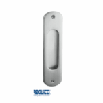 Maniglia Incasso Ovale Porta Scorrevole modello 520 mm.40x152 Senza Foro Chiave Cromo Satinato | Reguitti