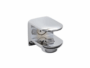 Reggimensola RM03 mm.20x31x26 Spessore Vetro 6-10mm Cromo Opaco | Mital