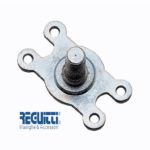 Piastrina con Vite Filettata MA8x25h Piastra mm.24x44 Blocca Pomolo | Reguitti