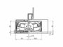 Cerniera Invisibile Serie Tectus Te5403d mm.200x32+32x32h Portata kg.120 Cromo Opaco 124-F1 | Simonswerk - immagine 5