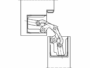 Cerniera Invisibile Serie Tectus Te5403d mm.200x32+32x32h Portata kg.120 Cromo Opaco 124-F1 | Simonswerk - immagine 6