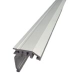 Profilo di Fissaggio a Parete per Binario Dragon-Puma con Carenatura Superiore Argento cm.300  Sliding