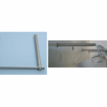 Supporto a Parete per Piastra Appenderia mm.288 NKS - Nichel Satinato | Tahuma