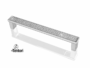 MANIGLIETTA MOBILE INTERASSE 96 DA 113x13x21 mm. CON PIETRE SWAROVSKI prodotta da TENTORI - immagine 2