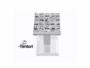 MANIGLIETTA MOBILE INTERASSE 16 DA 25x5x20 mm. LAVORAZIONE BRIGHT prodotta da TENTORI - immagine 2