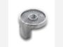 Pomolino Mobile P290633 d.33/15x22h Scintille Argento+Cromo Lucido   Tentori - immagine 2