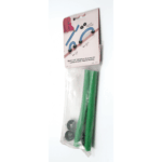 Maniglietta Mobile Interasse 96 Tagliabile Flexi-Handle pz.2 Verde | Tecnostaff
