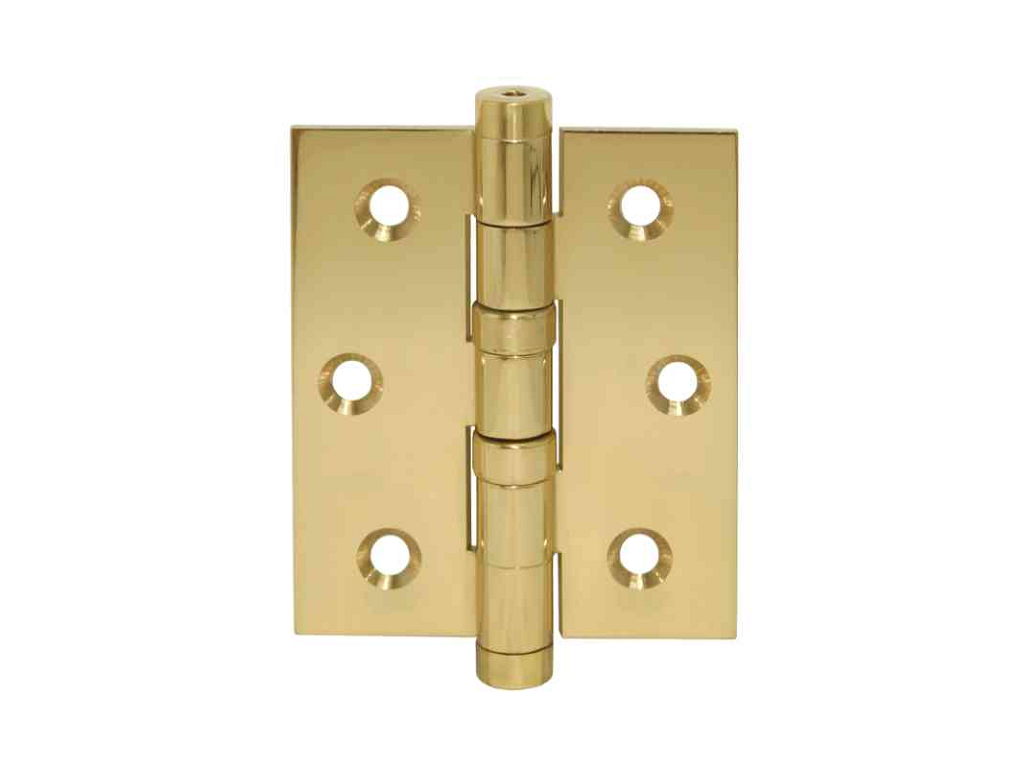 tlea014340.png CERNIERA CUSCINETTI BORDO QUADRO PERNO SFILABILE OLV - OTTONE LUCIDO VERNICIATO VARIE MISURE - immagine 1