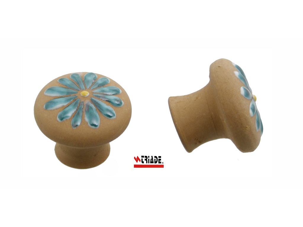 trimargherita08c.png Pomolino Mobile Terracotta d.35x30h Margherita Verde Triade - immagine 1