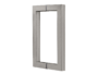 Maniglione Georgia Q mm.16x16 Interasse 160 mm.175x55h AISI304 Inox varie finiture | Fimet Maniglie - immagine 3