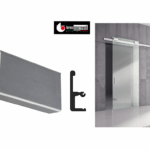 Binario Alluminio Scorrimento per da Agganciare Mod.Diva Air kg.40/80 cm.300 Argento | Terno Scorrevole