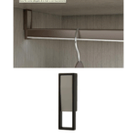 REGGITUBO LATERALE  PER TUBO FOLW mm.18x18x85h  prodotto da  CONFALONIERI