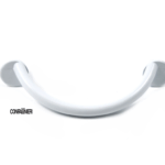 Maniglietta Mobile Interasse 64 mm.78x20h Bianco Lucido | Confalonieri