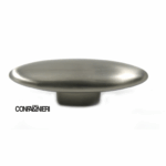 Maniglietta Mobile Interasse 16 mm.70x25x28h Nichel Satinato   Confalonieri