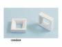 MANIGLIETTA MOBILE INTERRASSE 24 DA 30x30x8 mm. prodotta da CONFALONIERI - immagine 2