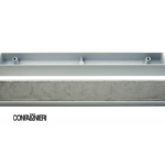 MANIGLIETTA MOBILE INTERRASSE 192 DA 250x35x18 mm. prodotta da CONFALONIERI