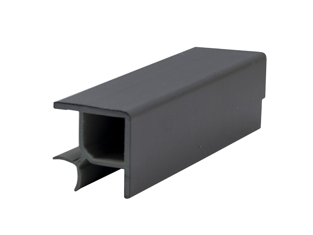 vol2109f00283x.png Angolo per zoccolo 90°pvc Antracite varie altezze | Volpato - immagine 1