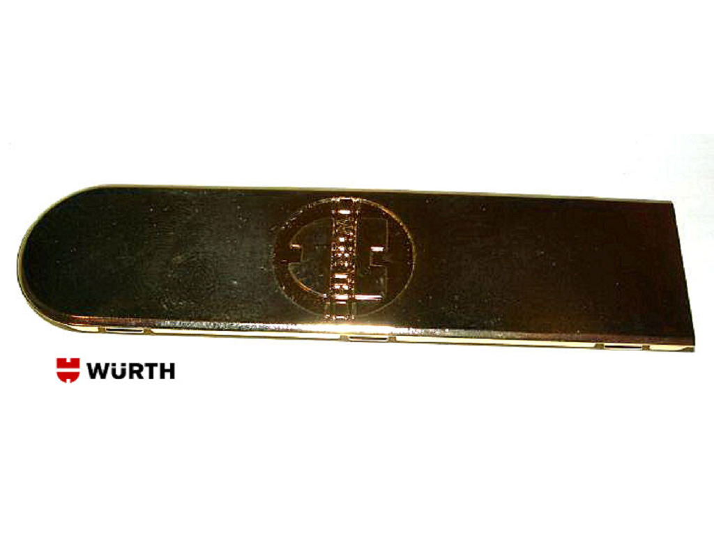 wur0685170015.png Placca Coprivite Cerniera Invisibile 2-D Pvc Ottonata |Wurth - immagine 1