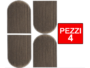 Copertura Cerniera Eclipse 3.2 a Filo Pezzi 4 Alluminio varie finiture | AGB - immagine 4