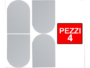 Copertura Cerniera Eclipse 3.2 a Filo Pezzi 4 Alluminio varie finiture | AGB - immagine 5