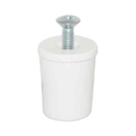 Tappo Arresto per Avvolgibile mm.40 Bianco   Bolis